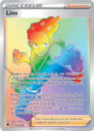 Carte Pokémon Lino 203/189 Rainbow Astres Radieux
