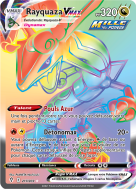 Carte Pokémon Rayquaza-VMAX 217/203 Rainbow Évolution Céleste