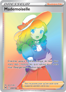 Carte Pokémon Mademoiselle 208/196 Rainbow Origine Perdue