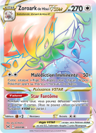 Carte Pokémon Zoroark de Hisui-VSTAR 203/196 Rainbow Origine Perdue