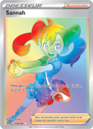 Carte Pokémon Sannah 278/264 Rainbow Poing de Fusion