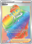 Carte Pokémon Dhilan 220/198 Rainbow Règne de Glace