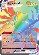 Carte Pokémon Regieleki-VMAX 198/195 Rainbow Tempête Argentée
