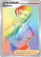 Carte Pokémon Shehroz 196/189 Rainbow Ténèbres Embrasées