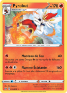 Carte Pokémon Pyrobut 036/202 Rare Épée et Bouclier (JCC)