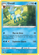 Carte Pokémon Givrali 038/189 Rare Astres Radieux