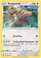 Carte Pokémon Kangourex 204/264 Rare Poing de Fusion