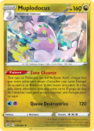 Carte Pokémon Muplodocus 197/264 Rare Poing de Fusion