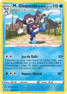 Carte Pokémon M. Glaquette de Galar 035/163 Rare Styles de Combat