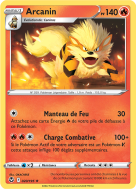 Carte Pokémon Arcanin 020/195 Rare Tempête Argentée