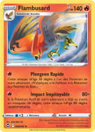 Carte Pokémon Flambusard 029/195 Rare Tempête Argentée