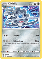 Carte Pokémon Cliticlic 127/189 Rare Ténèbres Embrasées