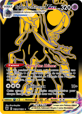 Carte Pokémon Sylveroy Cavalier d'Effroi-VMAX TG30/TG30 Trainer Gallery Astres Radieux