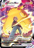 Carte Pokémon Pikachu-VMAX TG17/TG30 Trainer Gallery Origine Perdue