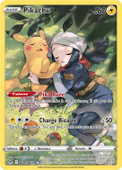 Carte Pokémon Pikachu TG05/TG30 Trainer Gallery Origine Perdue