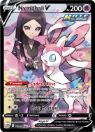 Carte Pokémon Nymphali-V TG14/TG30 Trainer Gallery Stars Étincelantes