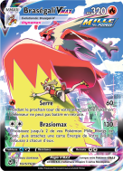 Carte Pokémon Braségali-VMAX TG15/TG30 Trainer Gallery Tempête Argentée