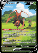 Carte Pokémon Mélokrik-V TG12/TG30 Trainer Gallery Tempête Argentée