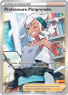 Carte Pokémon Professeure Pimprenelle TG26/TG30 Trainer Gallery Tempête Argentée
