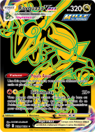 Carte Pokémon Rayquaza-VMAX TG29/TG30 Trainer Gallery Tempête Argentée
