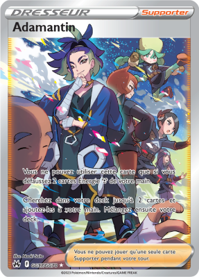 Carte Pokémon Adamantin GG57/GG70 Trainer Gallery Zénith Suprême