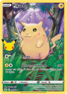 Carte Pokémon Pikachu 005/025 Ultra Rare Célébrations (JCC)