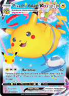 Carte Pokémon Pikachu Volant-VMAX 007/025 Ultra Rare Célébrations (JCC)