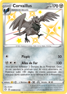 Carte Pokémon Corvaillus SV089/SV122 Ultra Rare Destinées Radieuses