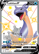 Carte Pokémon Lokhlass-V SV110/SV122 Ultra Rare Destinées Radieuses