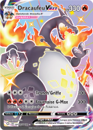 Carte Pokémon Dracaufeu-VMAX SV107/SV122 Ultra Rare Destinées Radieuses