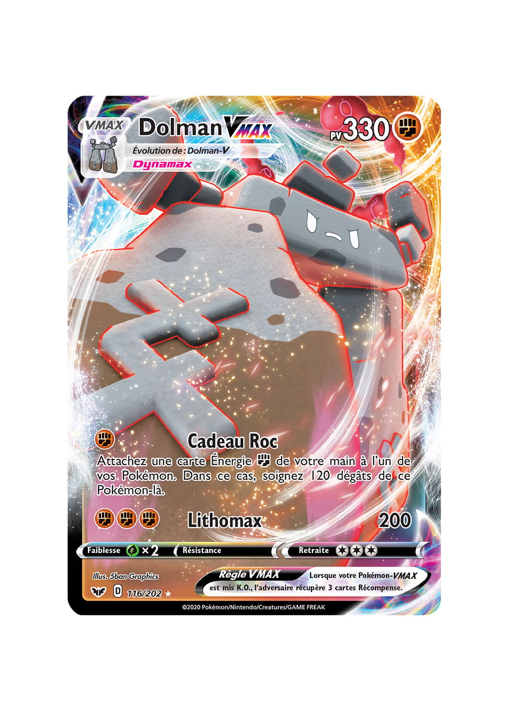 Card Collection® / Zacian V 016/025 Double Rare (RR) / Epée et Bouclier
