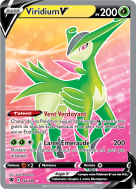 Carte Pokémon Viridium-V 164/189 Ultra Rare Astres Radieux