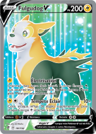 Carte Pokémon Fulgudog-V 181/192 Ultra Rare Clash des Rebelles