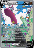 Carte Pokémon Charmina-V 186/203 Ultra Rare Évolution Céleste