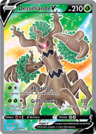 Carte Pokémon Desséliande-V 168/203 Ultra Rare Évolution Céleste