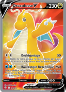 Carte Pokémon Dracolosse-V 191/203 Ultra Rare Évolution Céleste