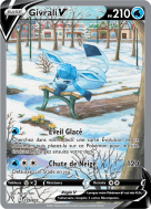 Carte Pokémon Givrali-V 175/203 Ultra Rare Évolution Céleste