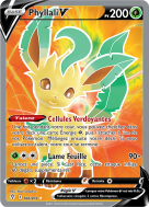 Carte Pokémon Phyllali-V 166/203 Ultra Rare Évolution Céleste