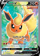 Carte Pokémon Pyroli-V 169/203 Ultra Rare Évolution Céleste