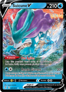 Carte Pokémon Suicune-V 031/203 Ultra Rare Évolution Céleste