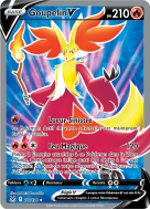 Carte Pokémon Goupelin-V 173/196 Ultra Rare Origine Perdue