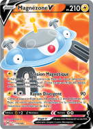 Carte Pokémon Magnézone-V 175/196 Ultra Rare Origine Perdue