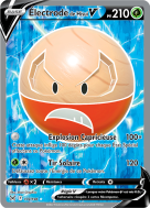 Carte Pokémon Électrode de Hisui-V 172/196 Ultra Rare Origine Perdue
