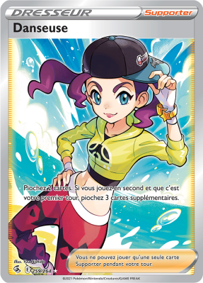 Carte Pokémon Danseuse 259/264 Ultra Rare Poing de Fusion