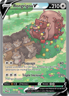 Carte Pokémon Rongrigou-V 257/264 Ultra Rare Poing de Fusion