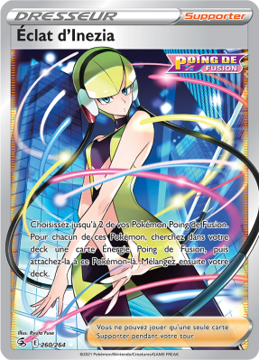Carte Pokémon Éclat d'Inezia 260/264 Ultra Rare Poing de Fusion