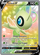 Carte Pokémon Celebi-V 160/198 Ultra Rare Règne de Glace
