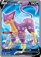 Carte Pokémon Léopardus-V 180/198 Ultra Rare Règne de Glace