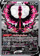 Carte Pokémon Sulfura de Galar-V 177/198 Ultra Rare Règne de Glace