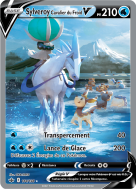 Carte Pokémon Sylveroy Cavalier du Froid-V 164/198 Ultra Rare Règne de Glace